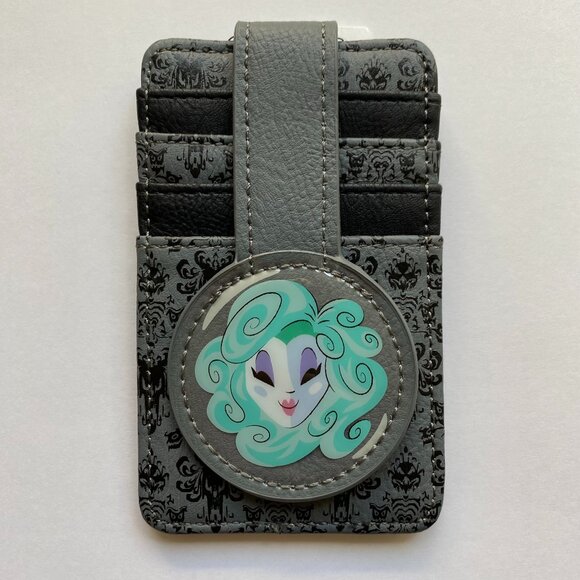 Disneyland Park Card Holder Wallet Haunted Mansion Madame Leota NWT - Picture 1 of 10